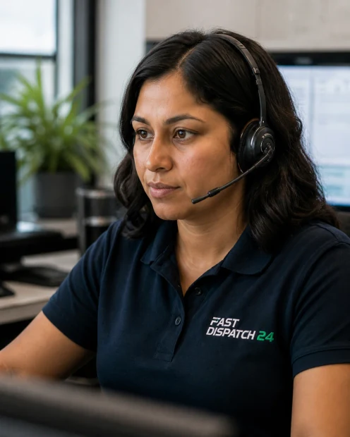 Sofia, Dispatcher at Fast Dispatch 24